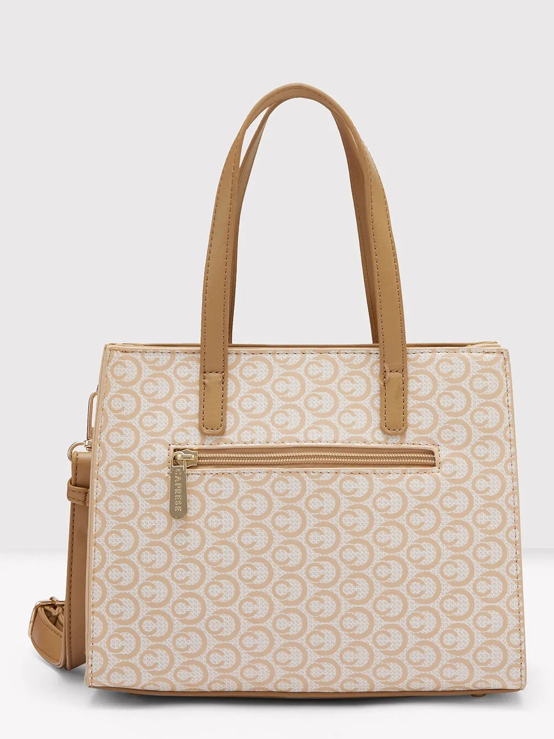 Caprese Callie Satchel Medium Beige