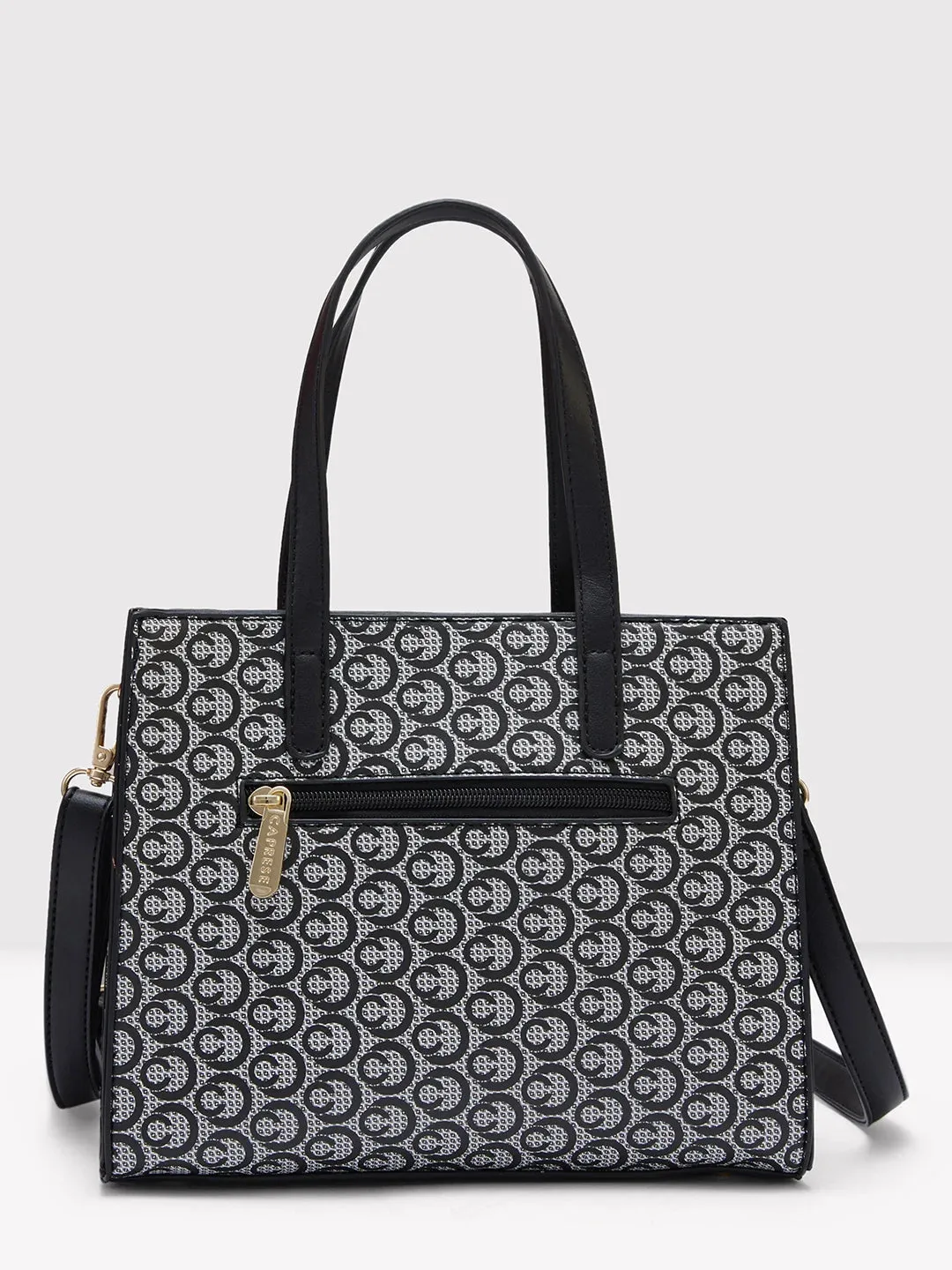 Caprese Callie Satchel Medium Black