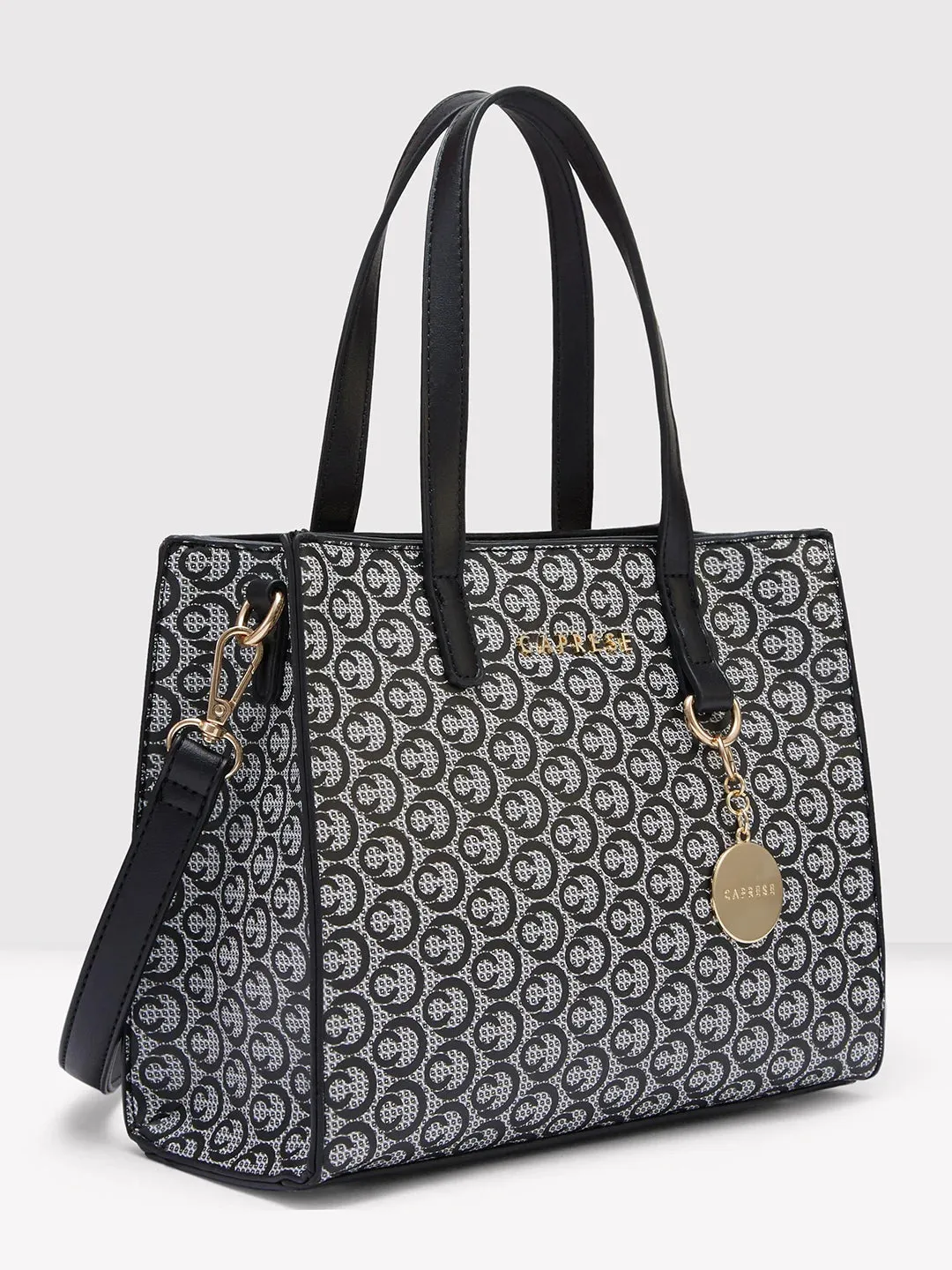 Caprese Callie Satchel Medium Black