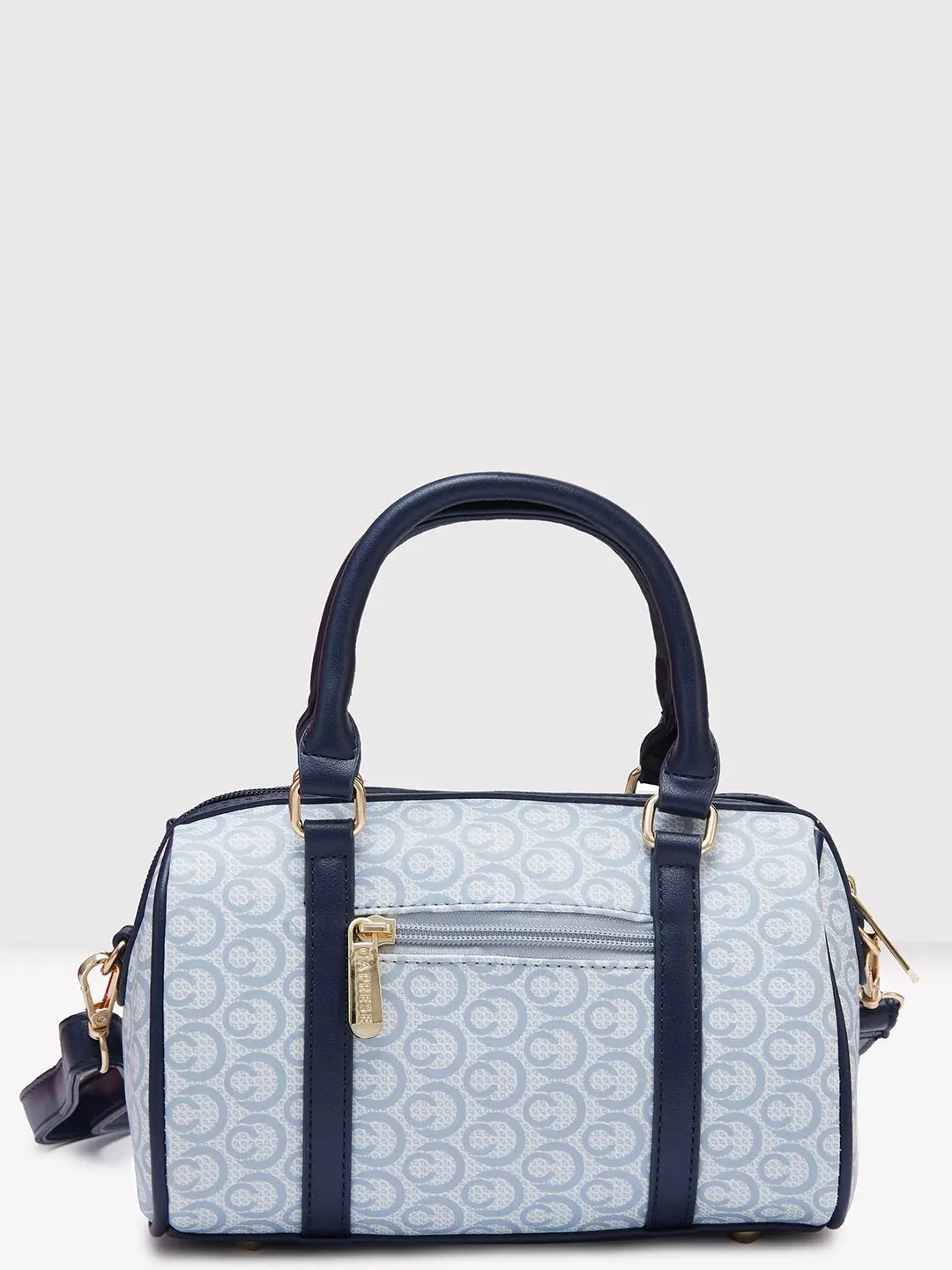 Caprese Callie Satchel Small Navy