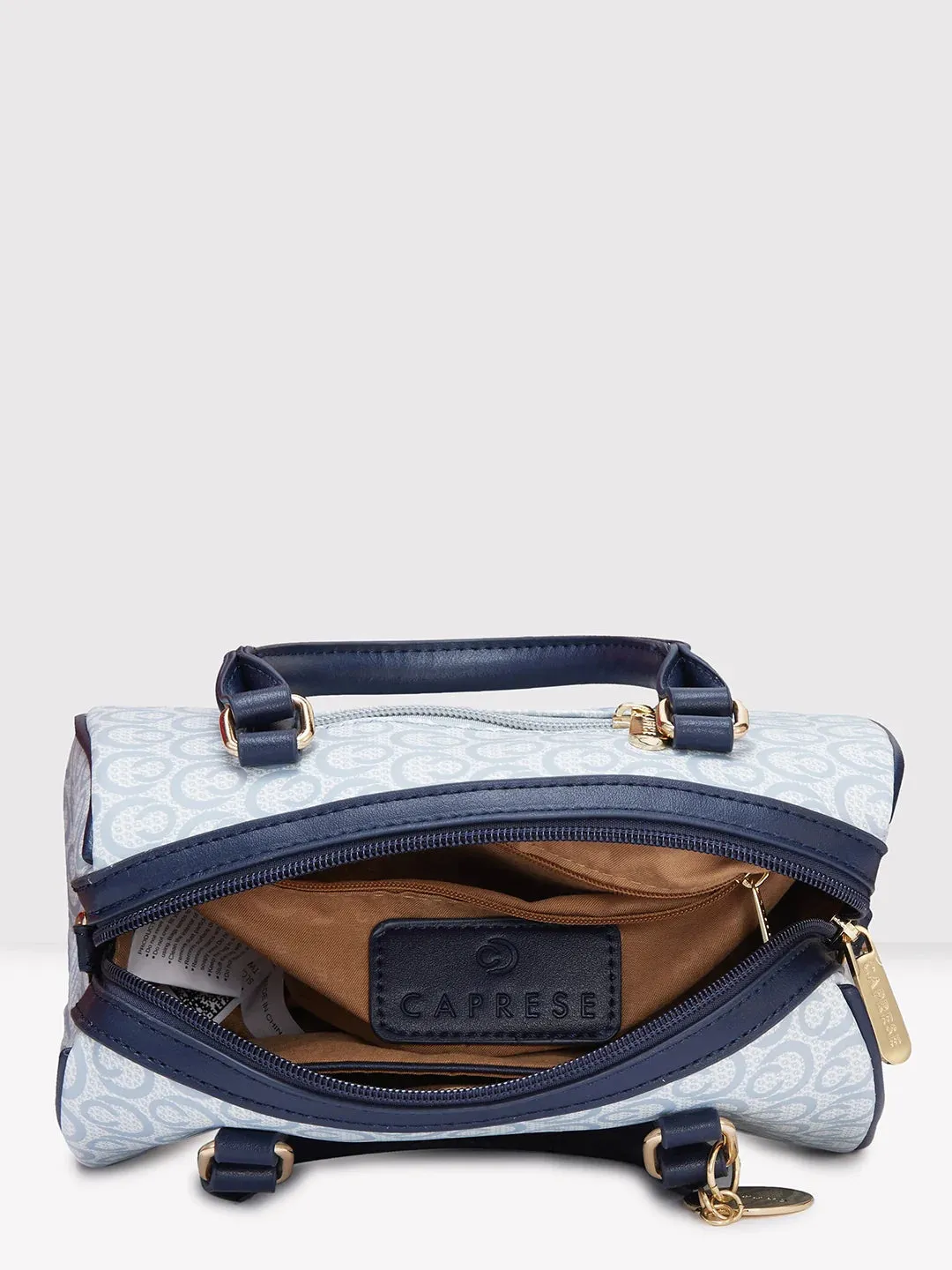 Caprese Callie Satchel Small Navy