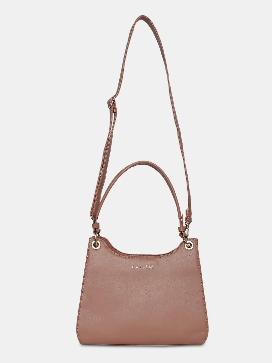 Caprese Capri Satchel Small Dusky Pink