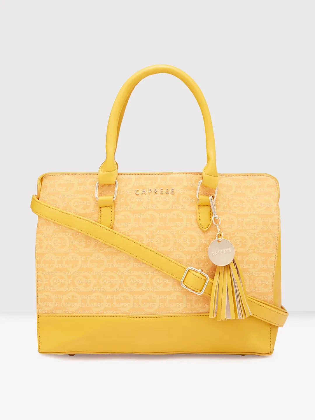 Caprese Cleo Satchel Large Yellow