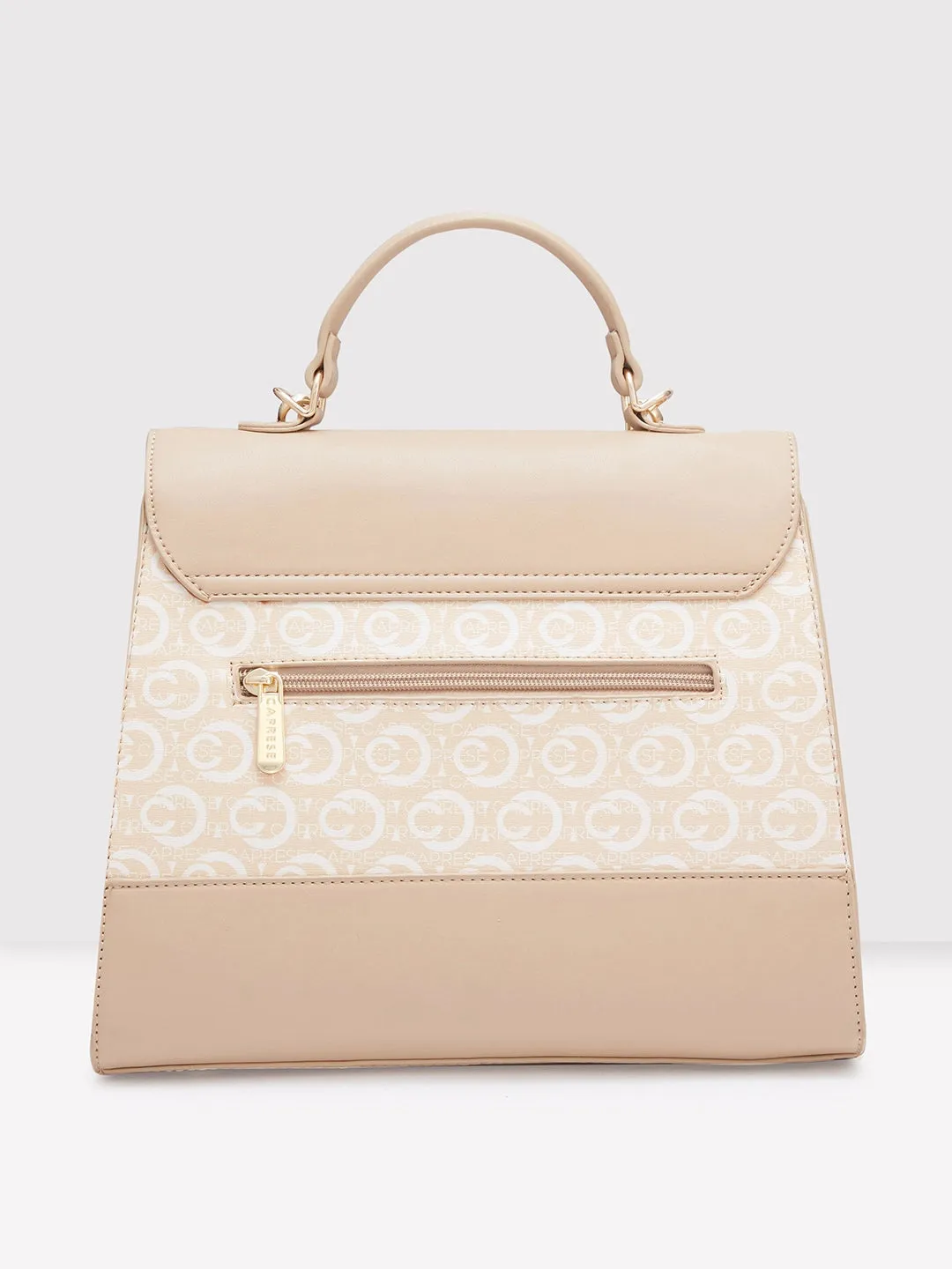 Caprese Cleo Satchel Medium Beige