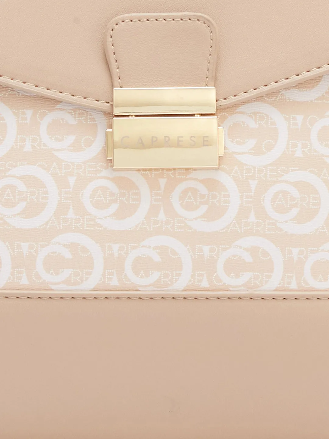 Caprese Cleo Satchel Medium Beige