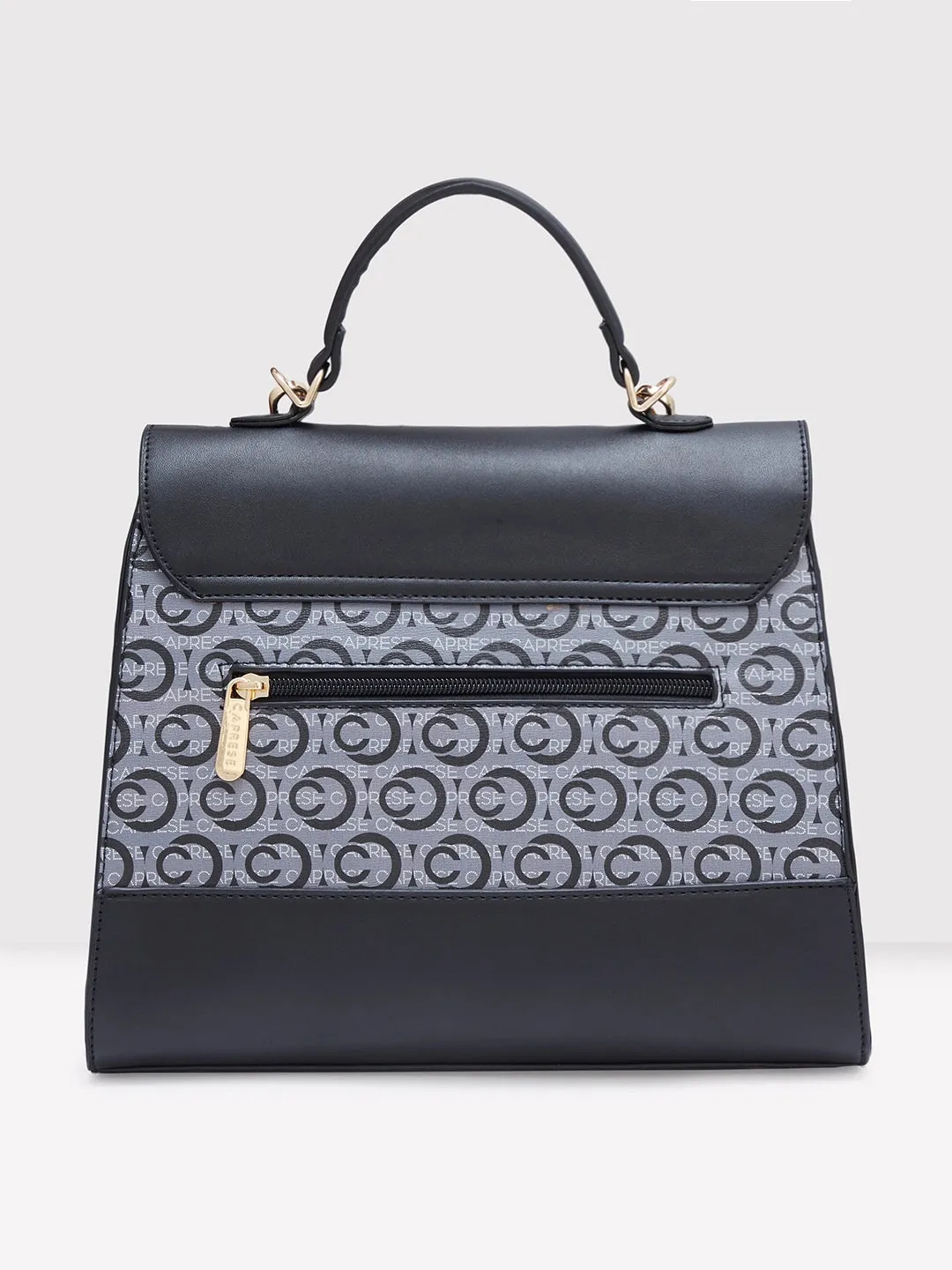 Caprese Cleo Satchel Medium Black