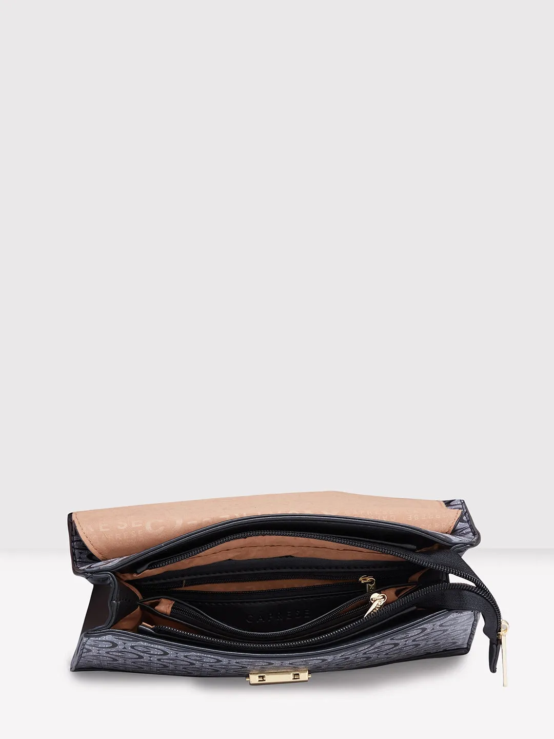 Caprese Cleo Satchel Medium Black