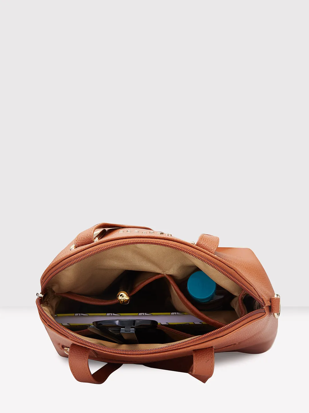 Caprese Cora Satchel Small Tan