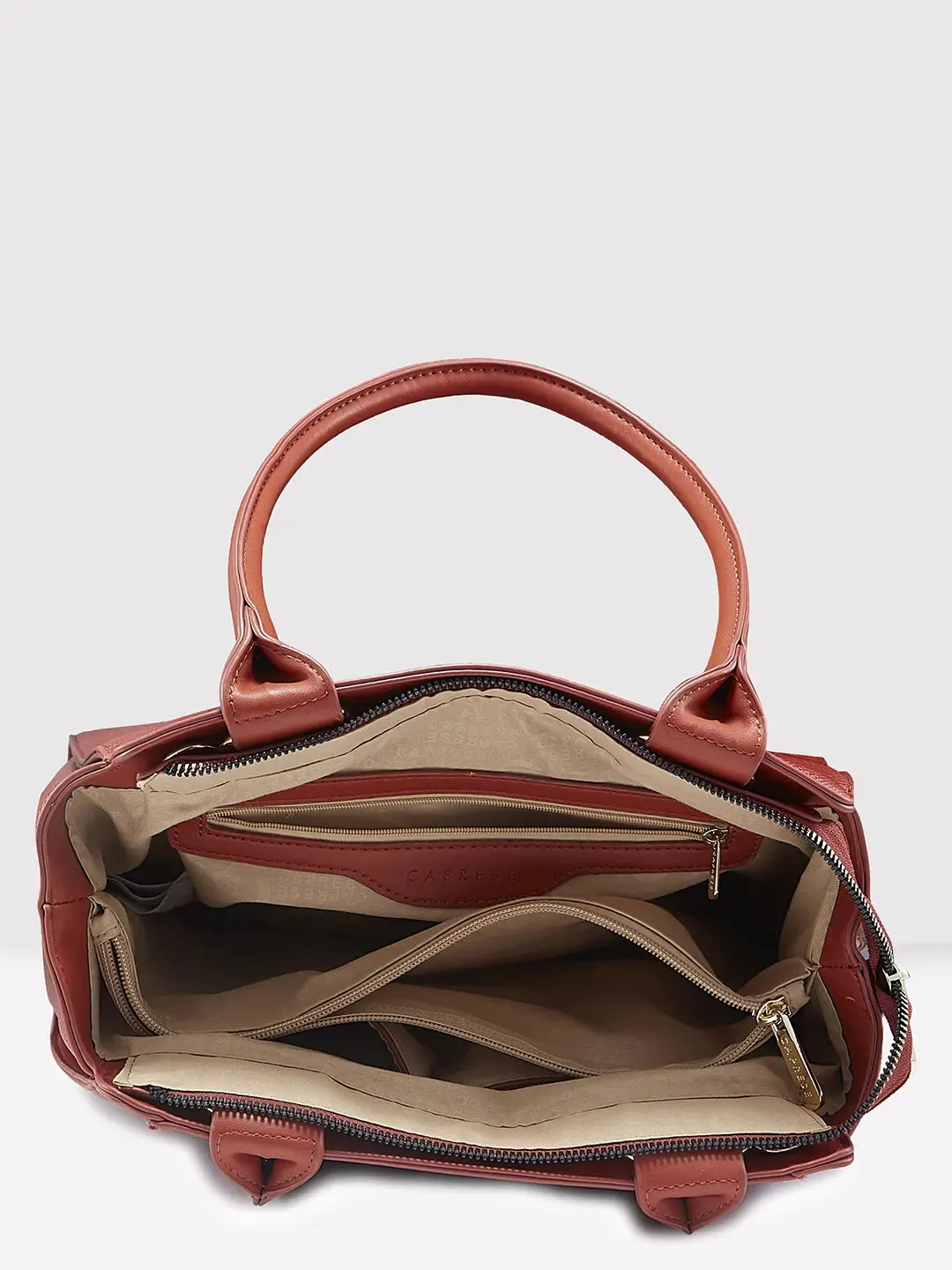 Caprese Dakota Satchel Large Terra