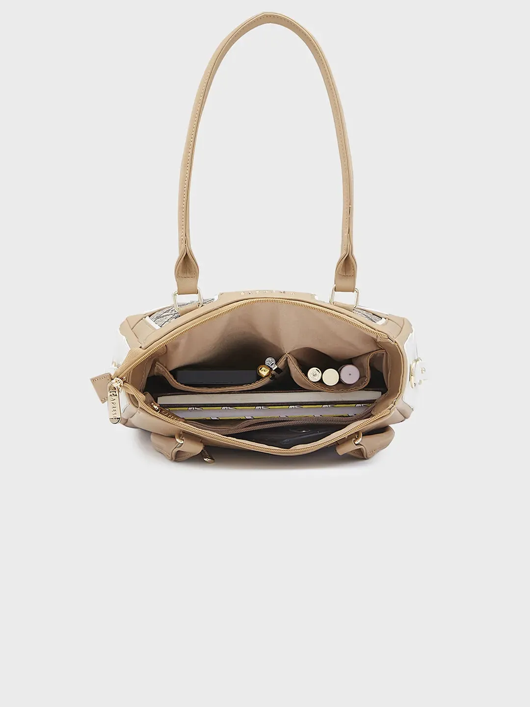 Caprese Ellis Satchel Medium Fawn