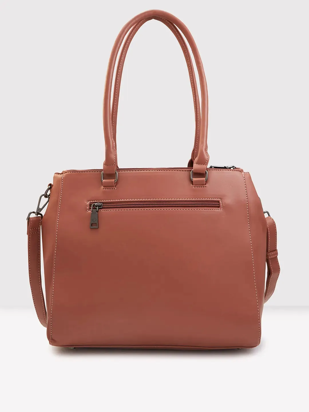 Caprese Gigi Satchel Large Nude