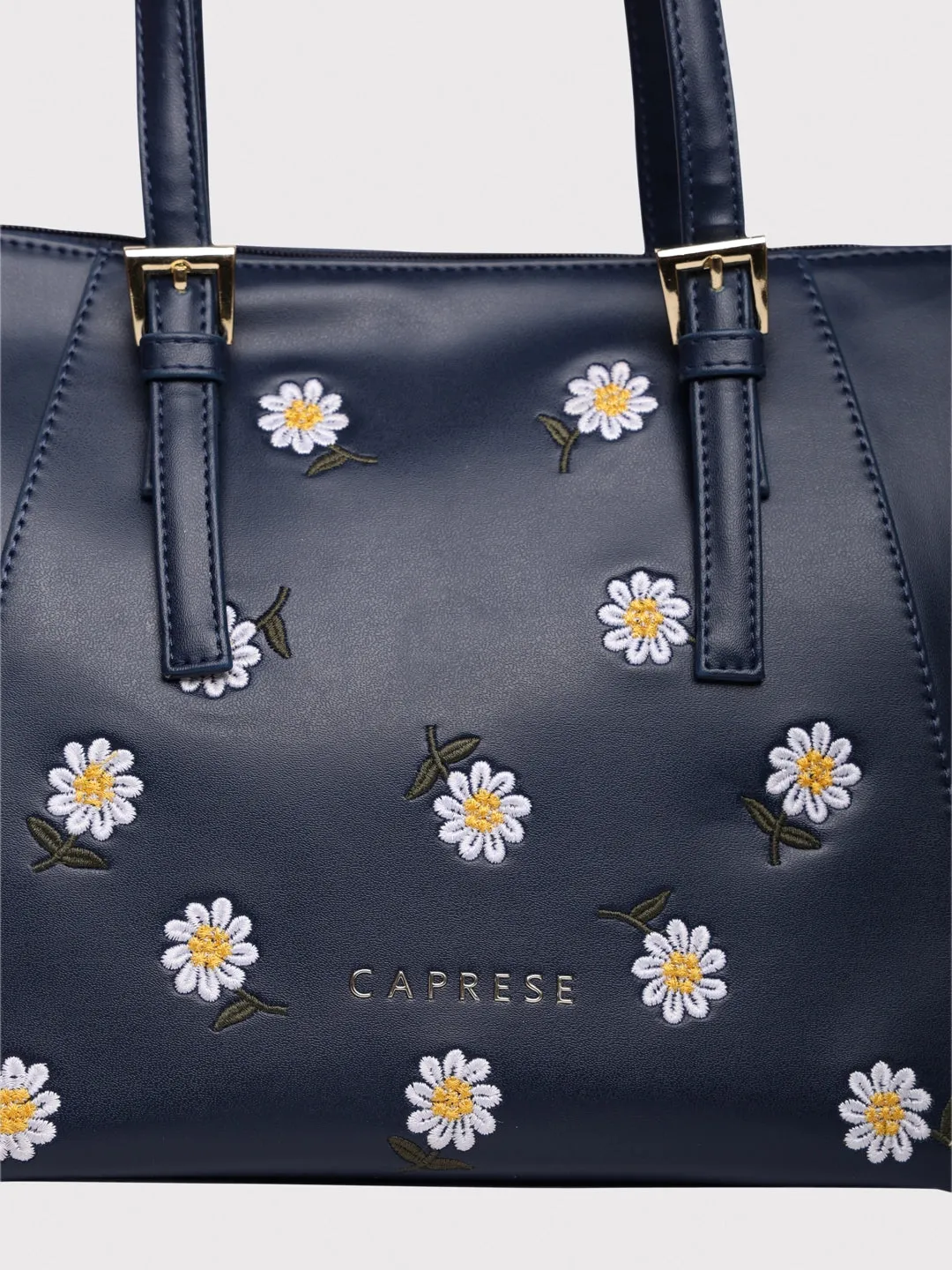 Caprese Kyle Satchel Medium Navy