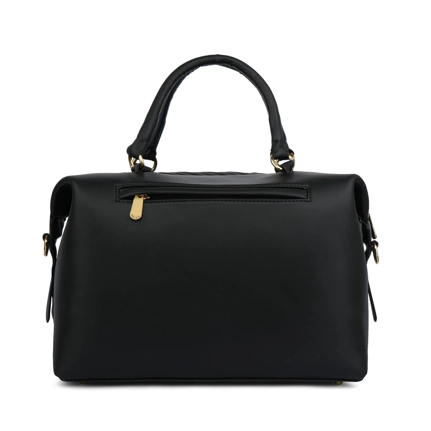 Caprese Mavis Satchel Medium Black