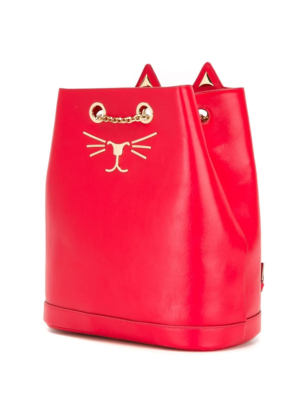 Charlotte Olympia Feline embroidered backpack