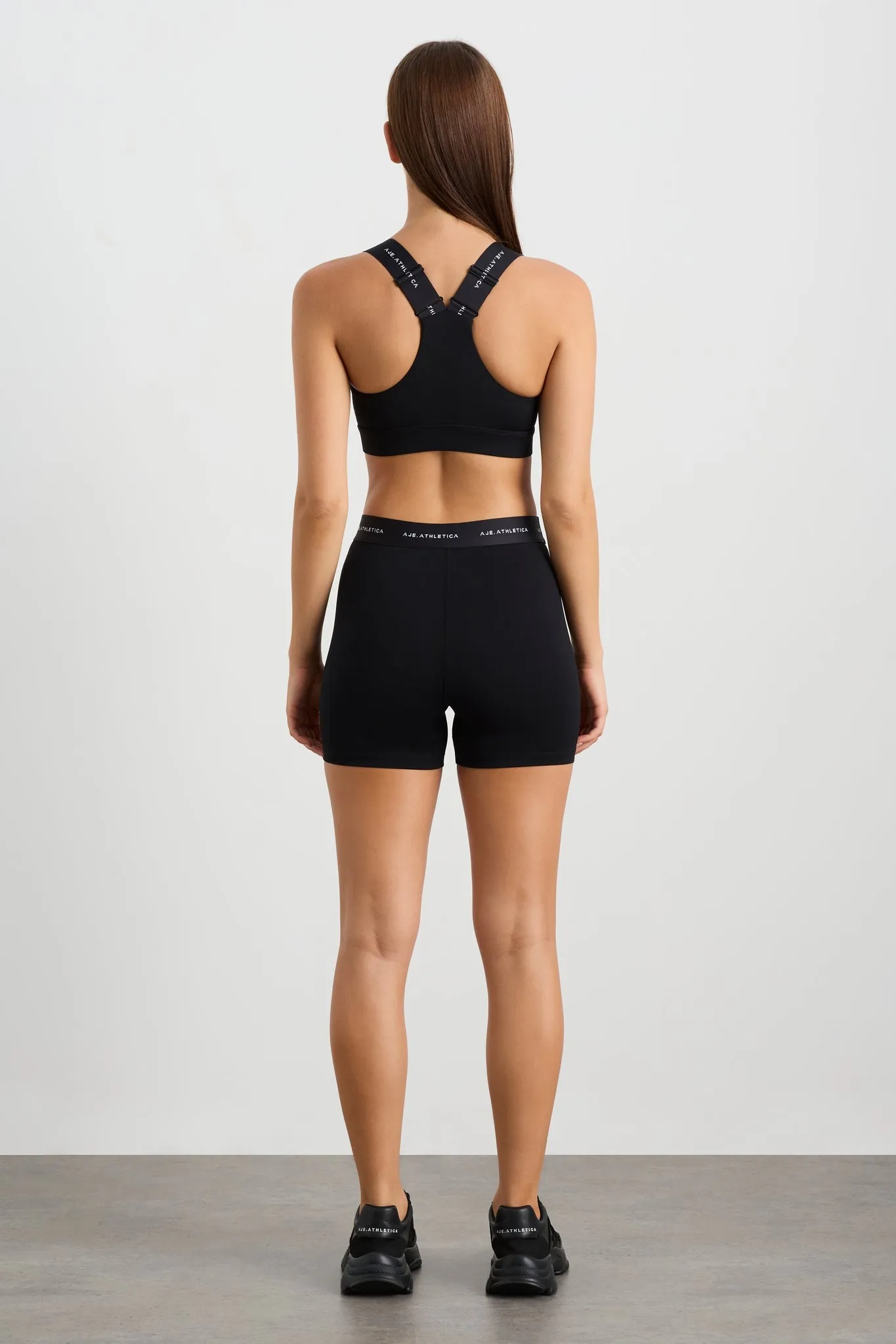 Contrast Zip Sports Bra 304