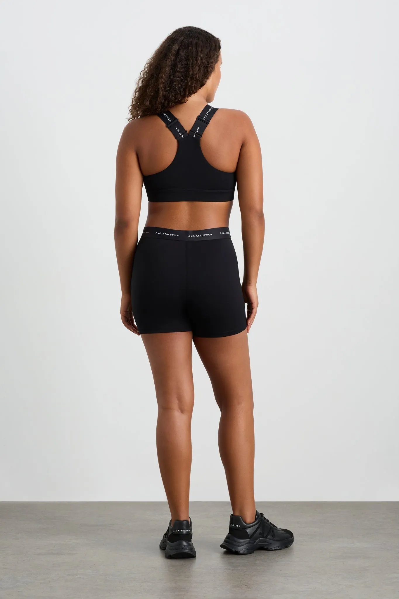 Contrast Zip Sports Bra 304