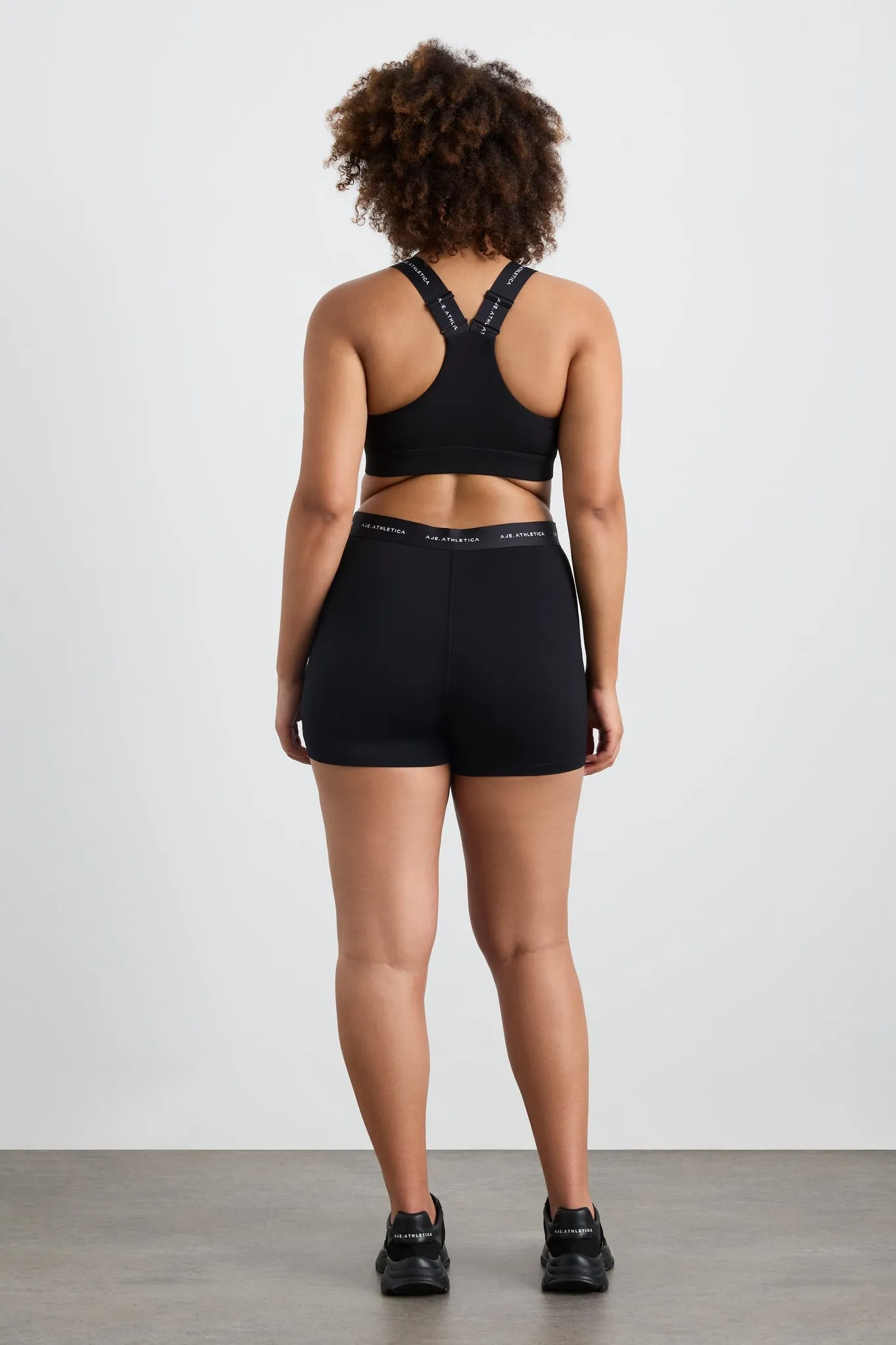 Contrast Zip Sports Bra 304