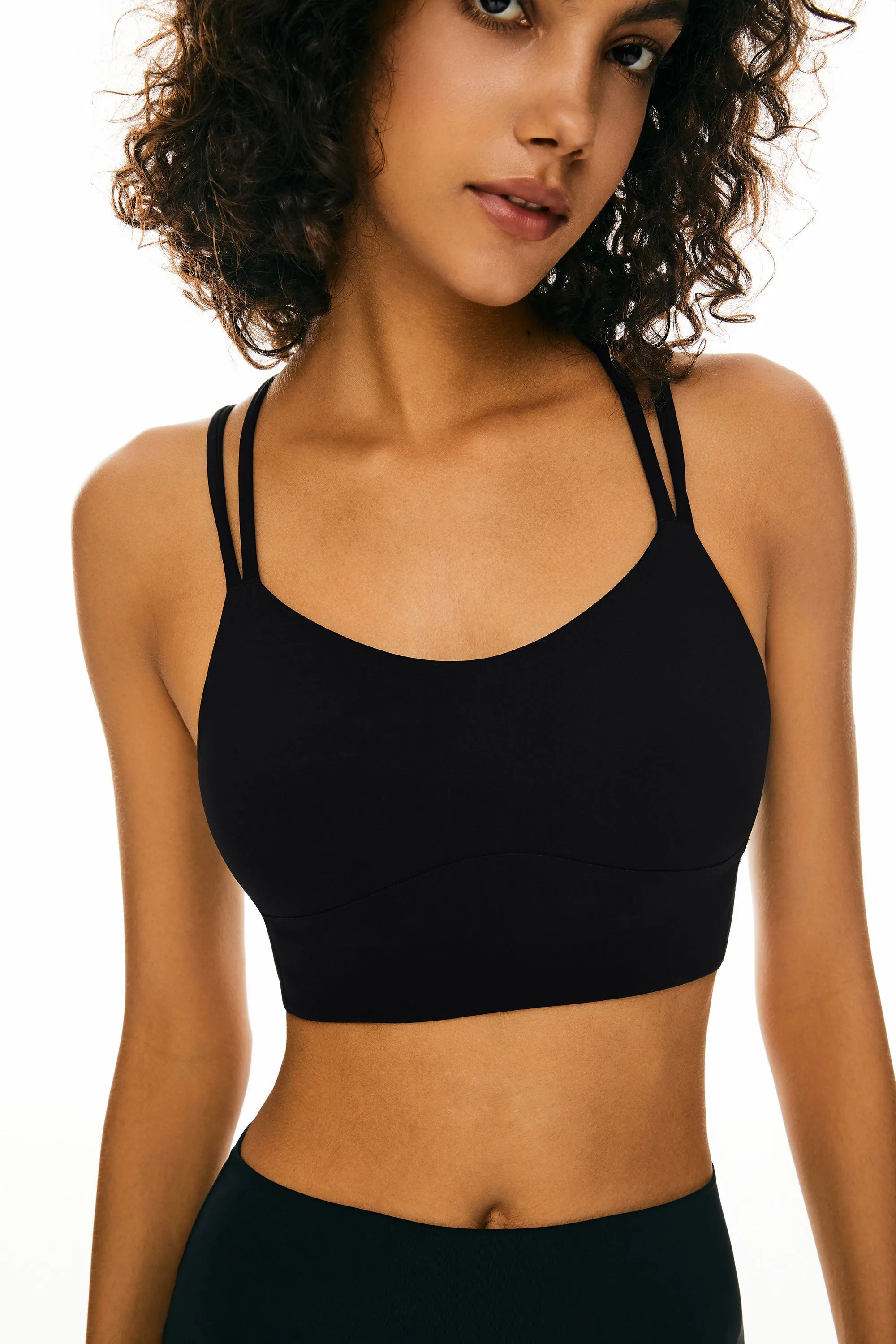 Criss Cross Padded Sports Bra