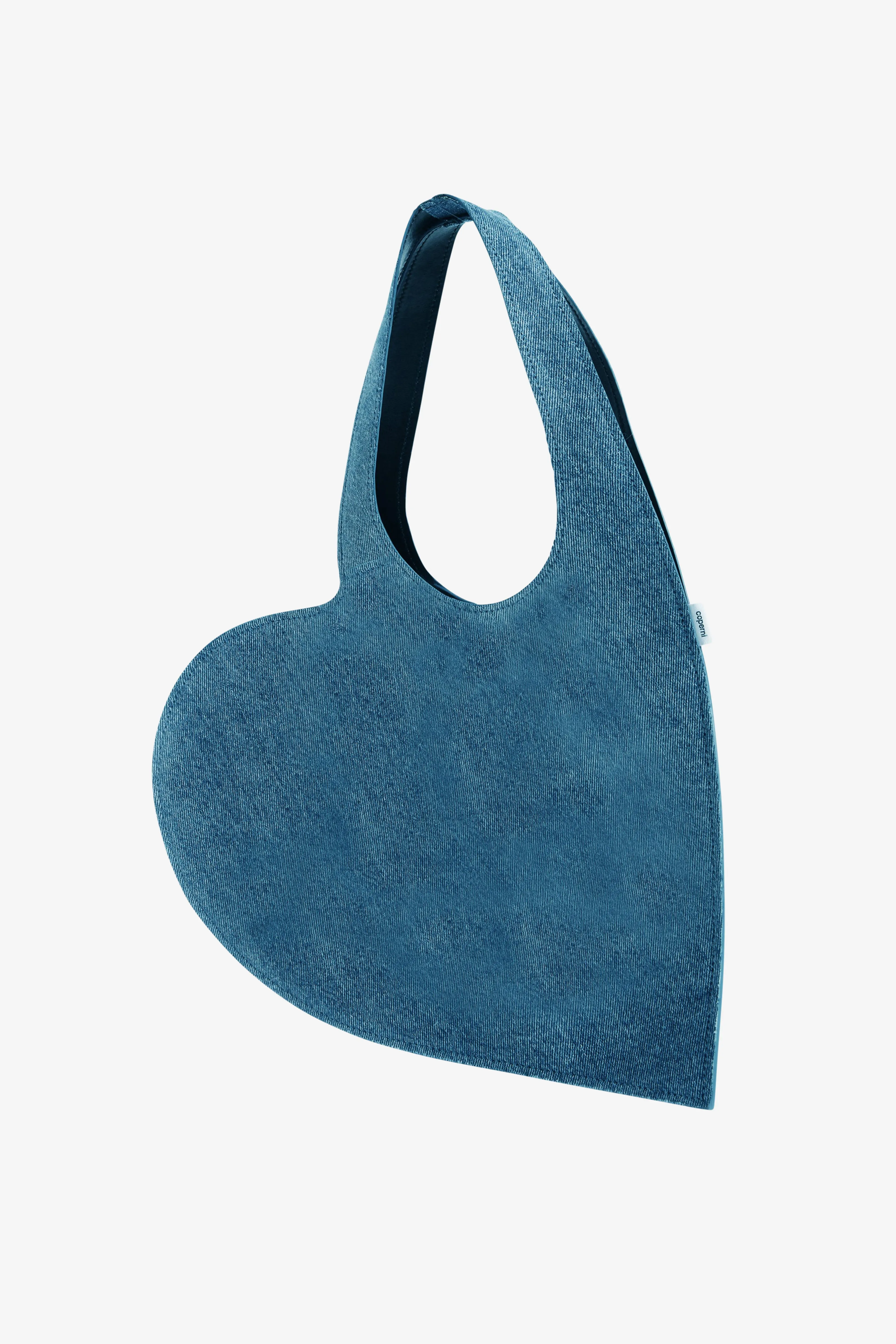 Denim Heart Tote Bag