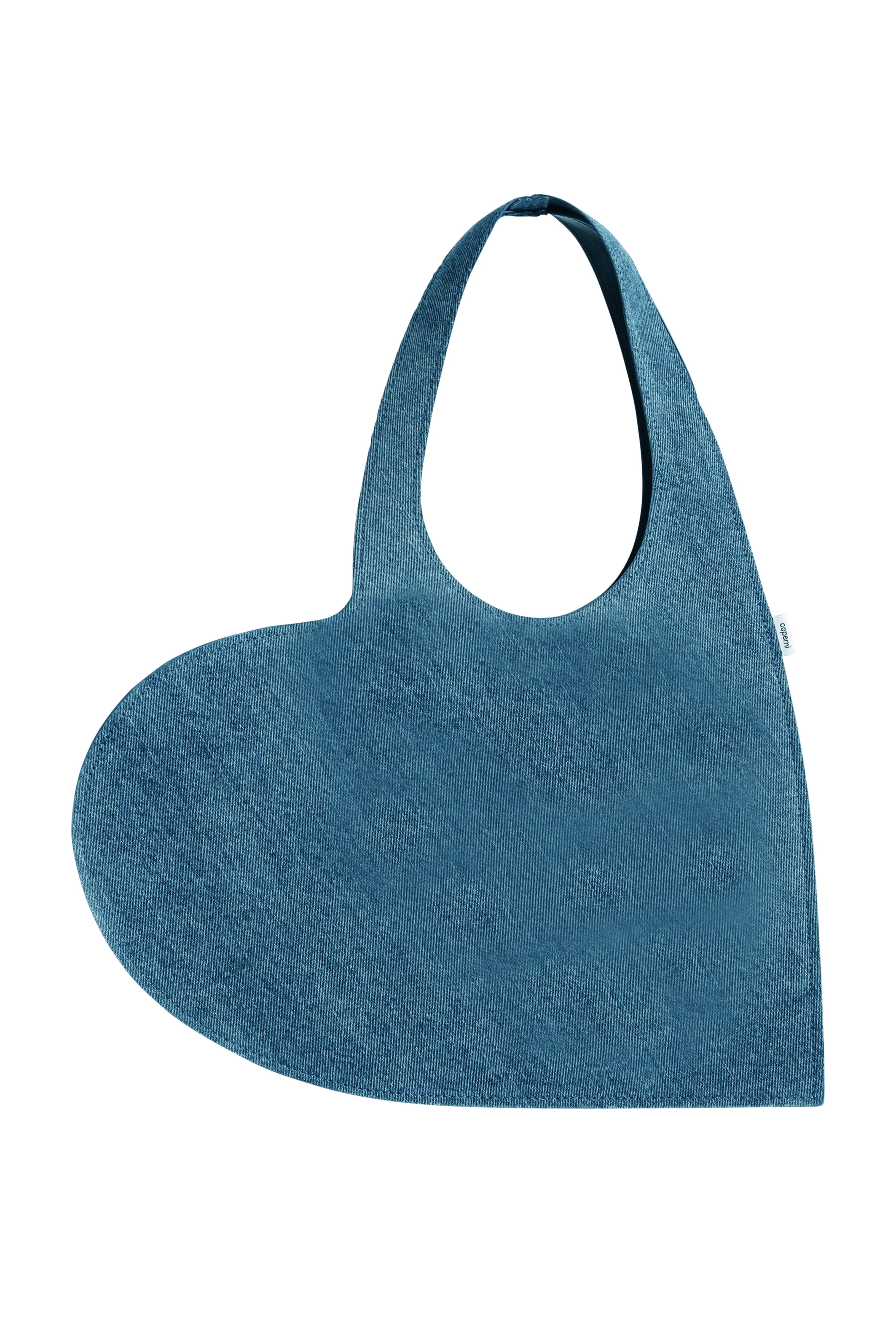 Denim Heart Tote Bag