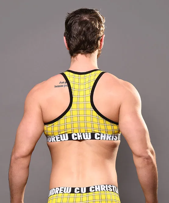 DOORBUSTER! Plaid Sports Bra