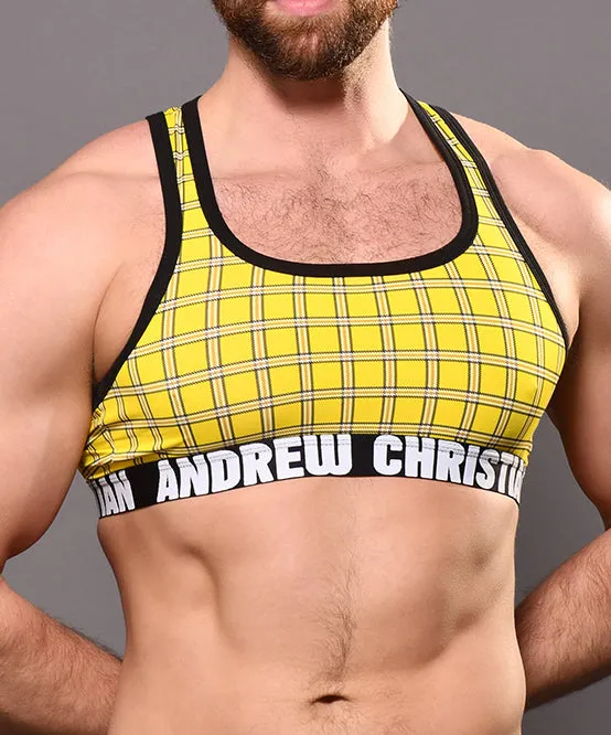 DOORBUSTER! Plaid Sports Bra