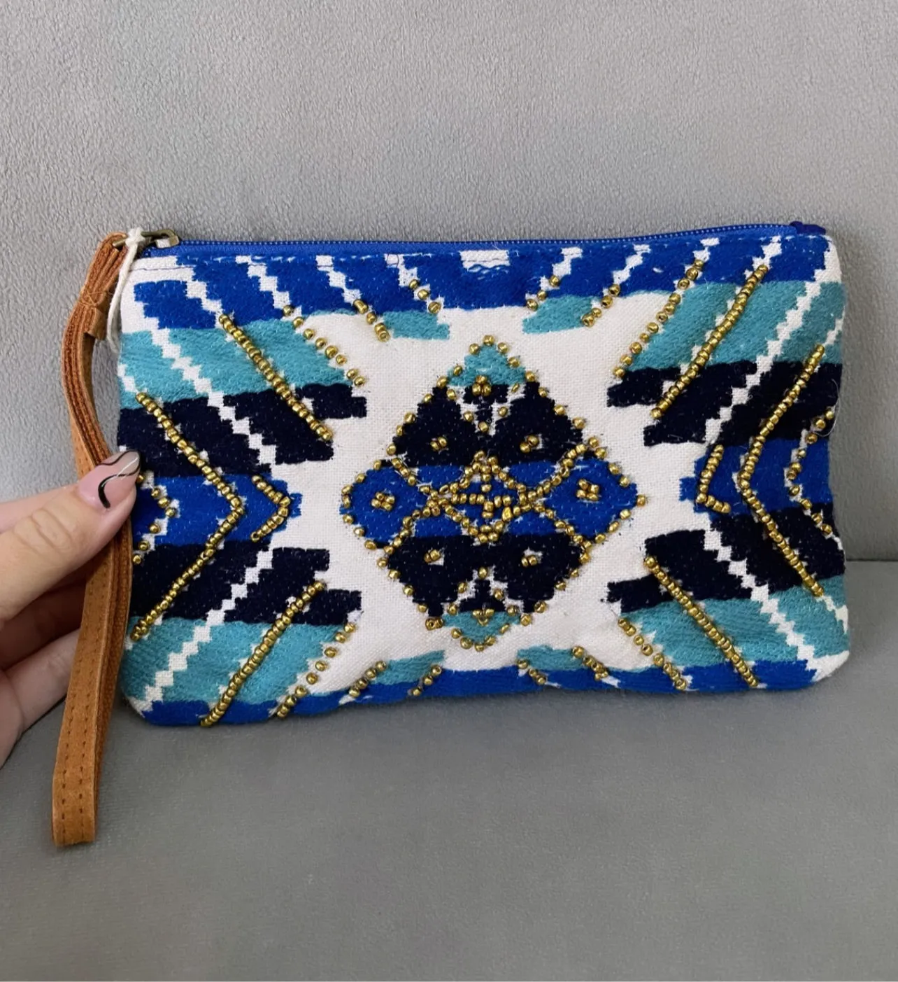 Embroidered Mini Bag