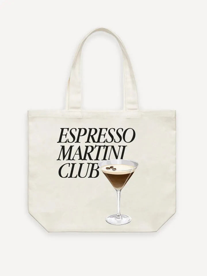 Espresso Martini Club Tote Bag