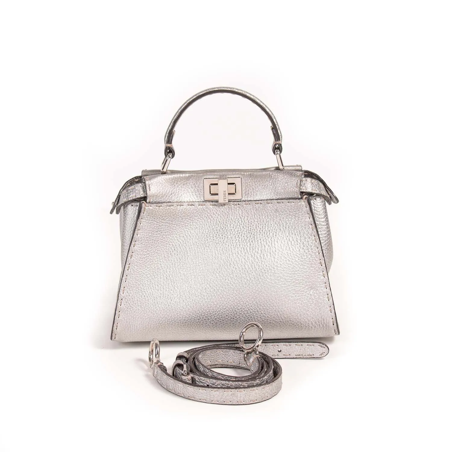 Fendi Peekaboo Selleria Mini Bag