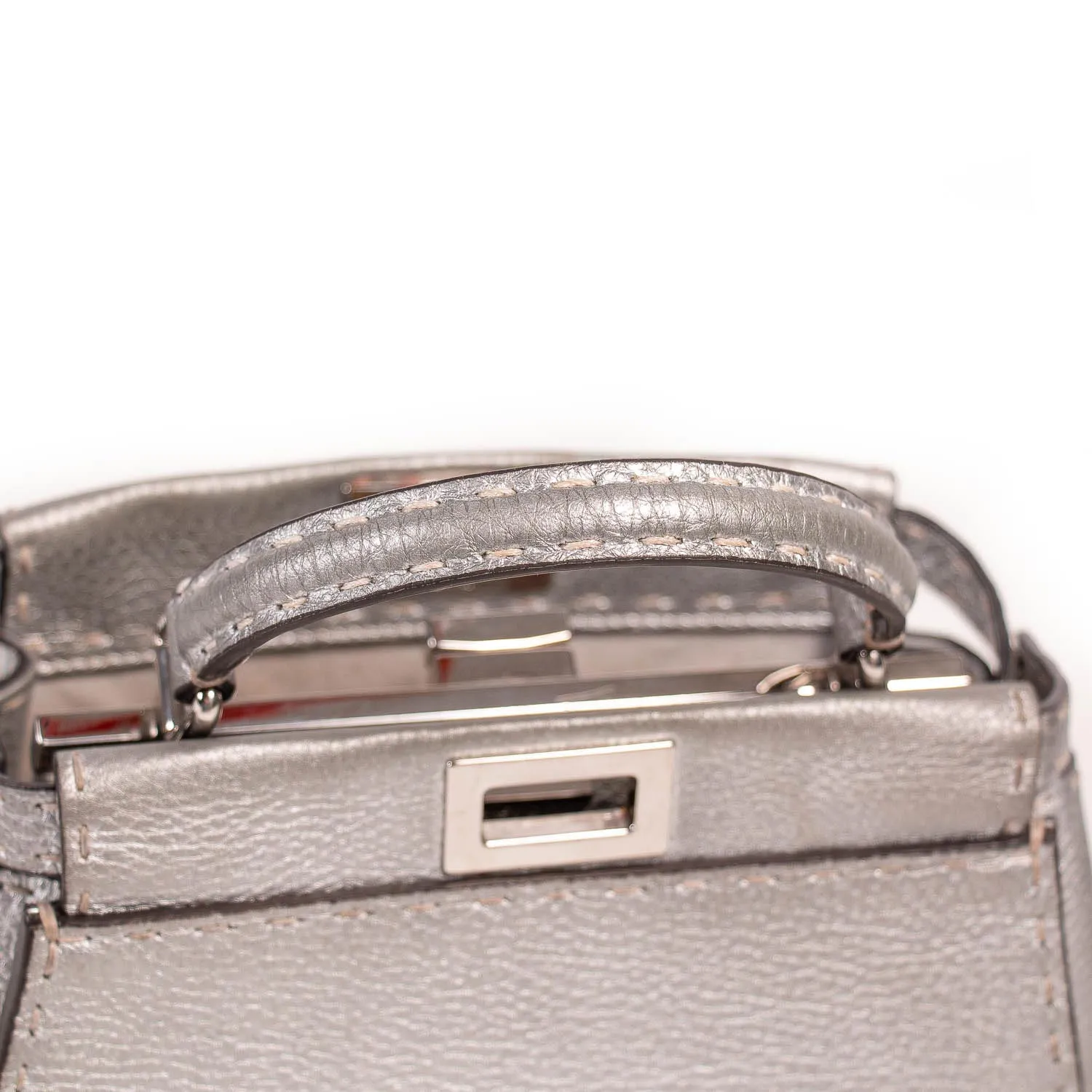 Fendi Peekaboo Selleria Mini Bag