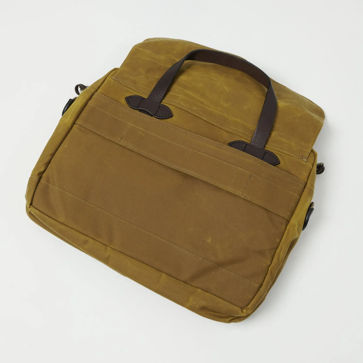 Filson 24-Hour Tin Cloth Briefcase - Dark Tan