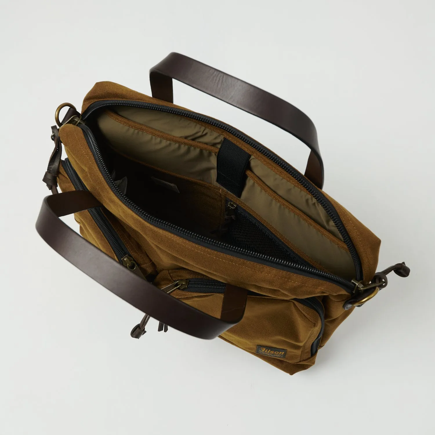 Filson Dryden Briefcase - Whiskey