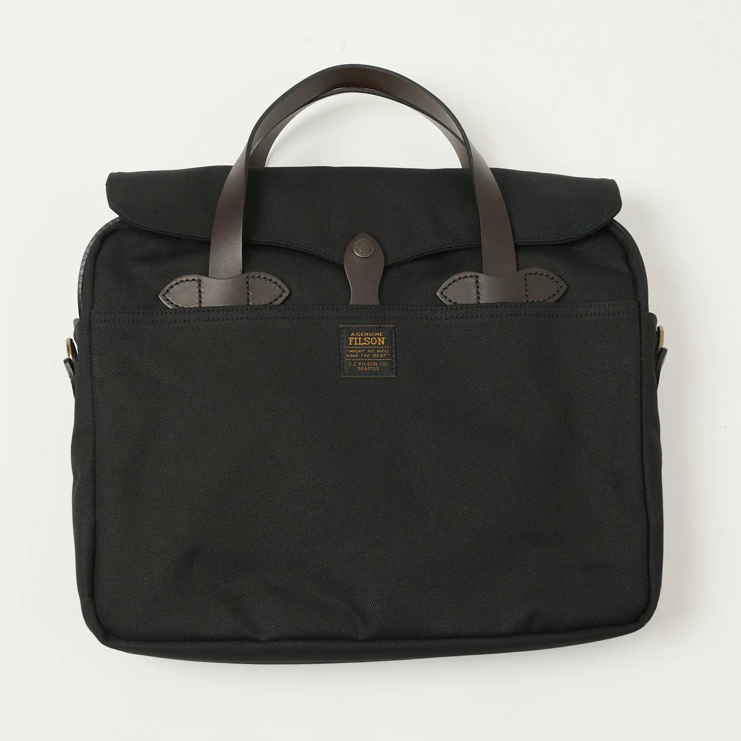 Filson Rugged Twill Original Briefcase - Black