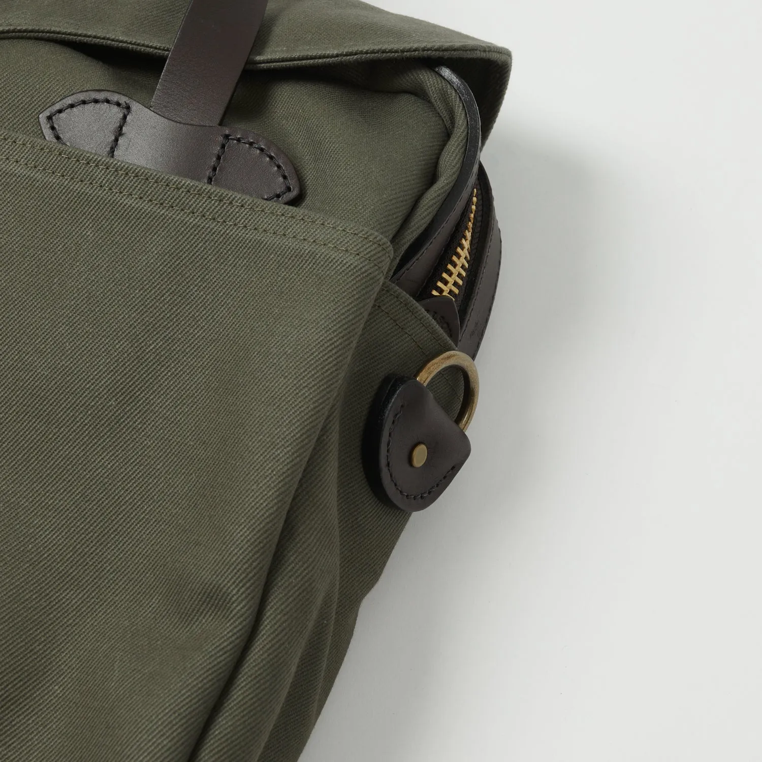 Filson Rugged Twill Original Briefcase - Otter Green