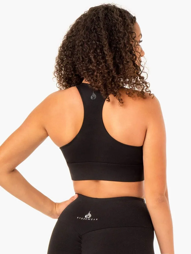 FOCUS CONTOUR SPORTS BRA - BLACK