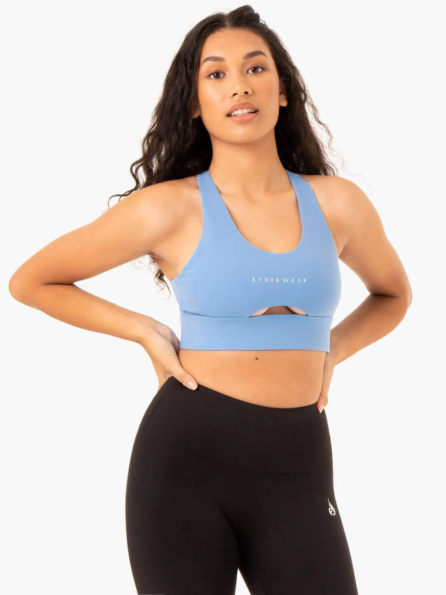 Focus Contour Sports Bra - Sky Blue