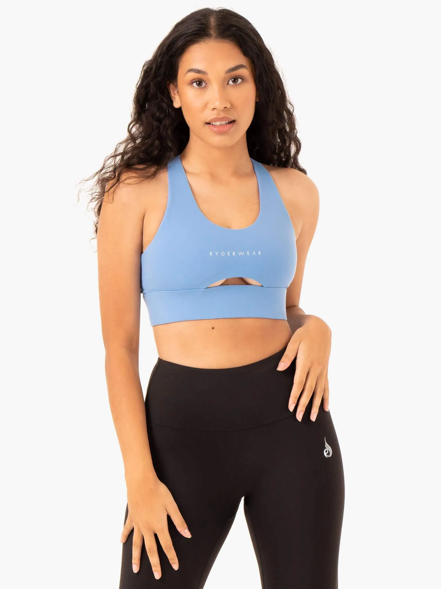 Focus Contour Sports Bra - Sky Blue