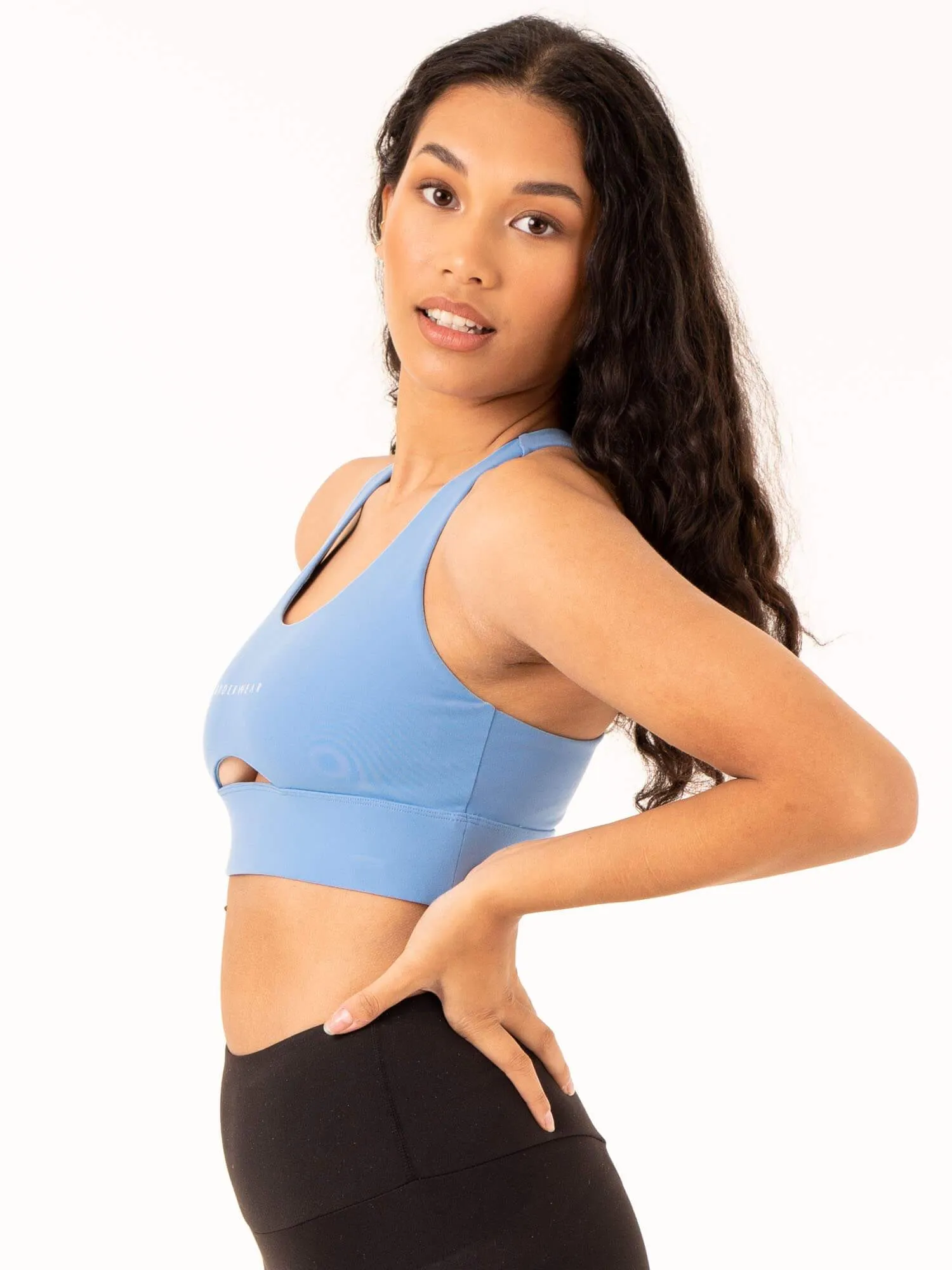 Focus Contour Sports Bra - Sky Blue