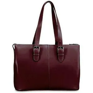 Jack Georges Milano 3902 Leather Tote Bag/Briefcase