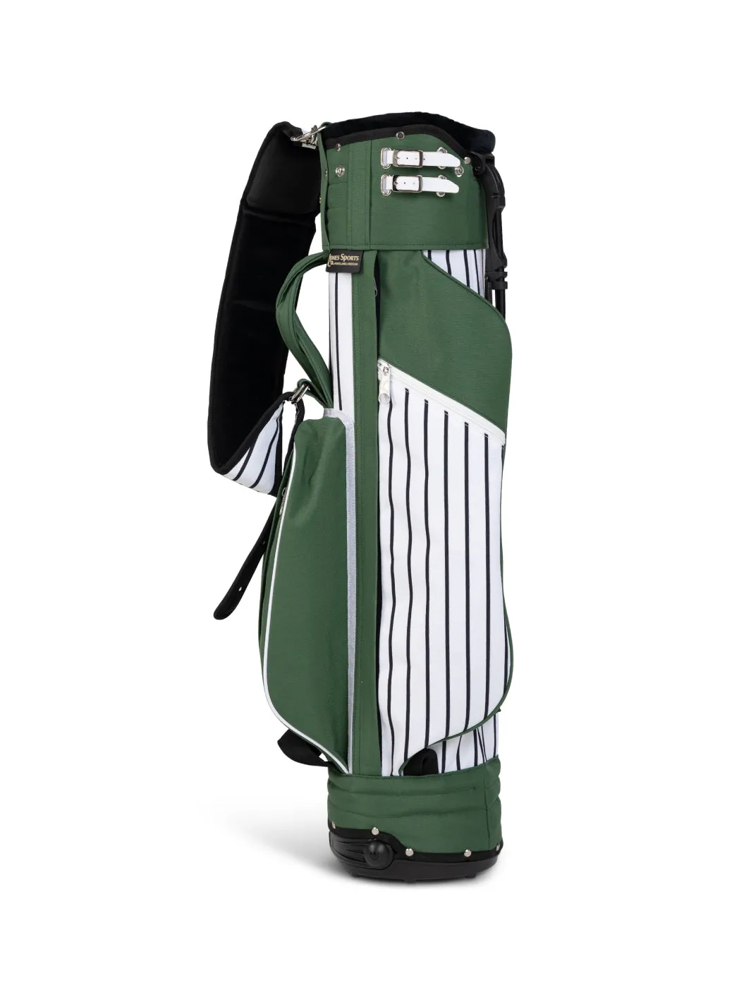 Jones Sports Co. Classic Stand Bag - Green Pinstripe