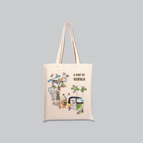 Kerala Printed Tote Bag