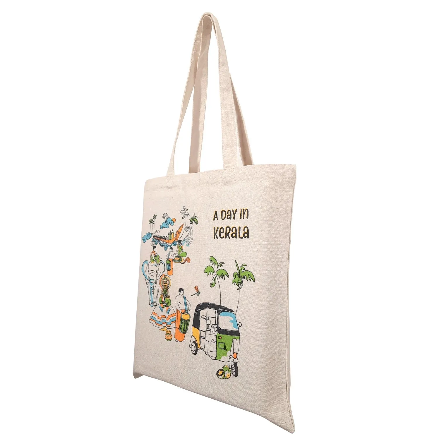 Kerala Printed Tote Bag