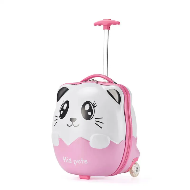 Kids Travel Panda Trolley Suitcase 16"