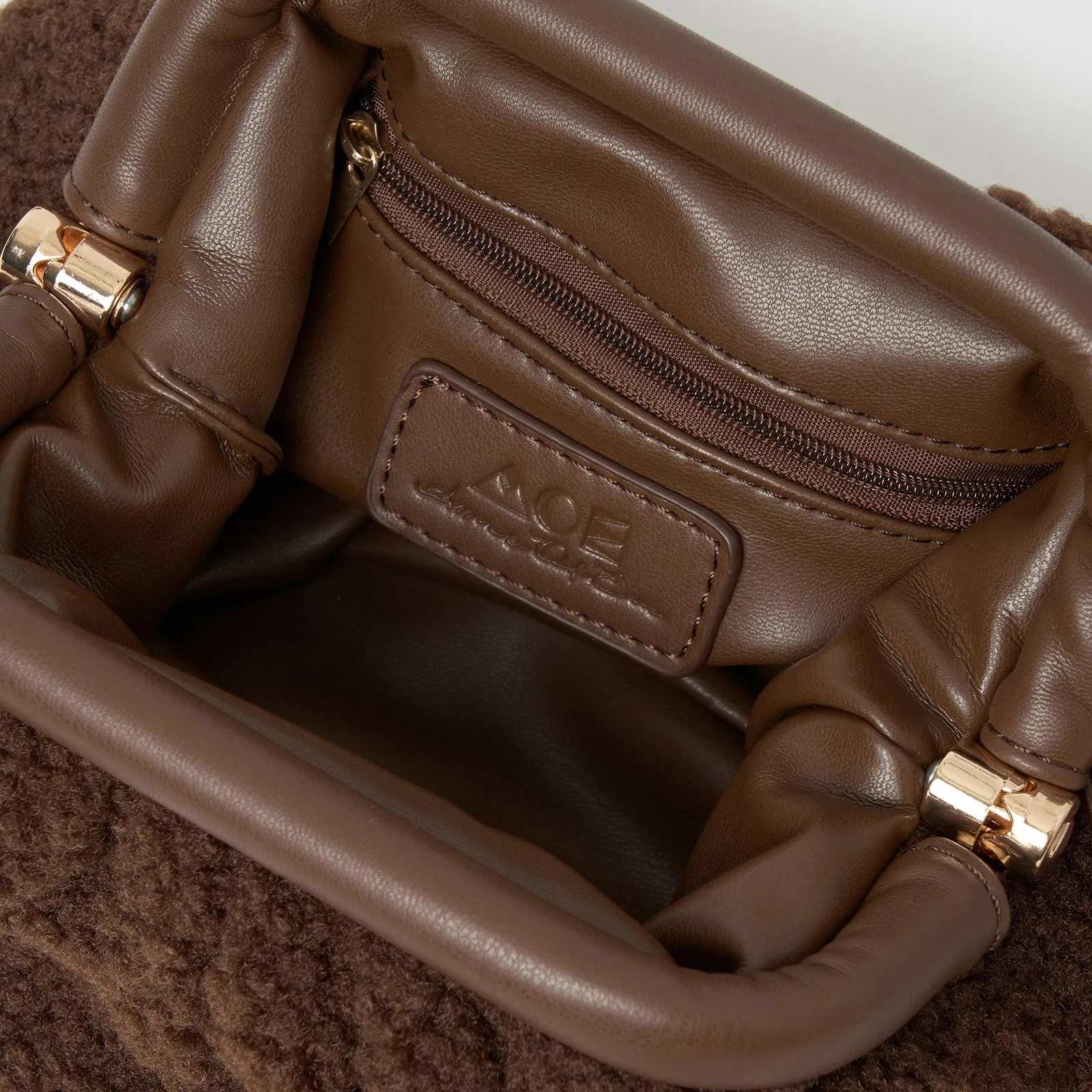 Leana Mini Hand Bag - Chocolate