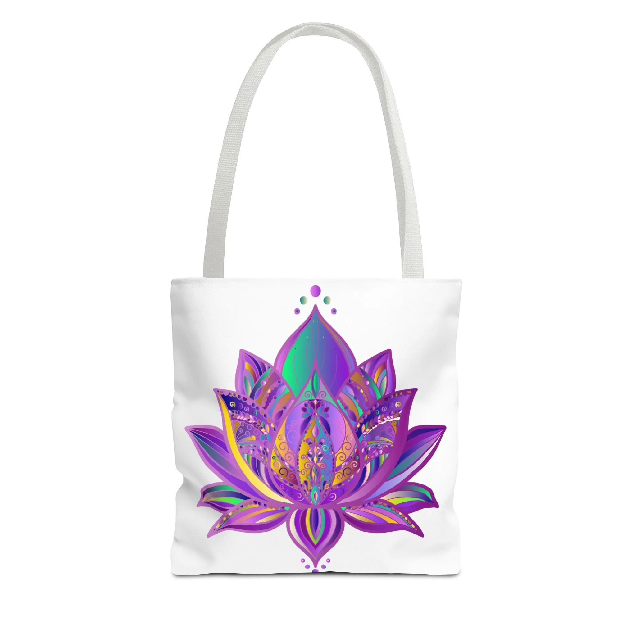 Mandala Lotus Tote Bag