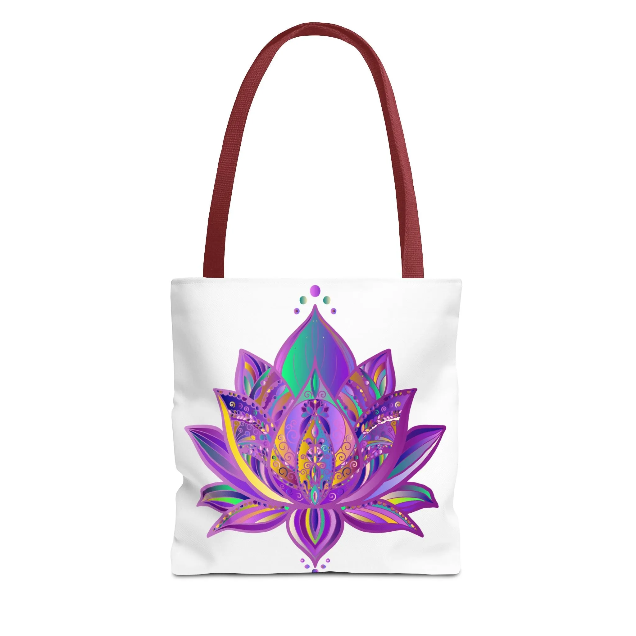 Mandala Lotus Tote Bag