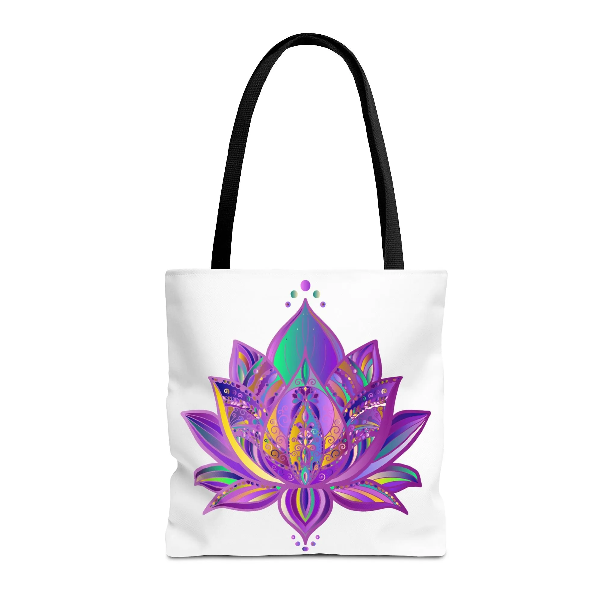 Mandala Lotus Tote Bag