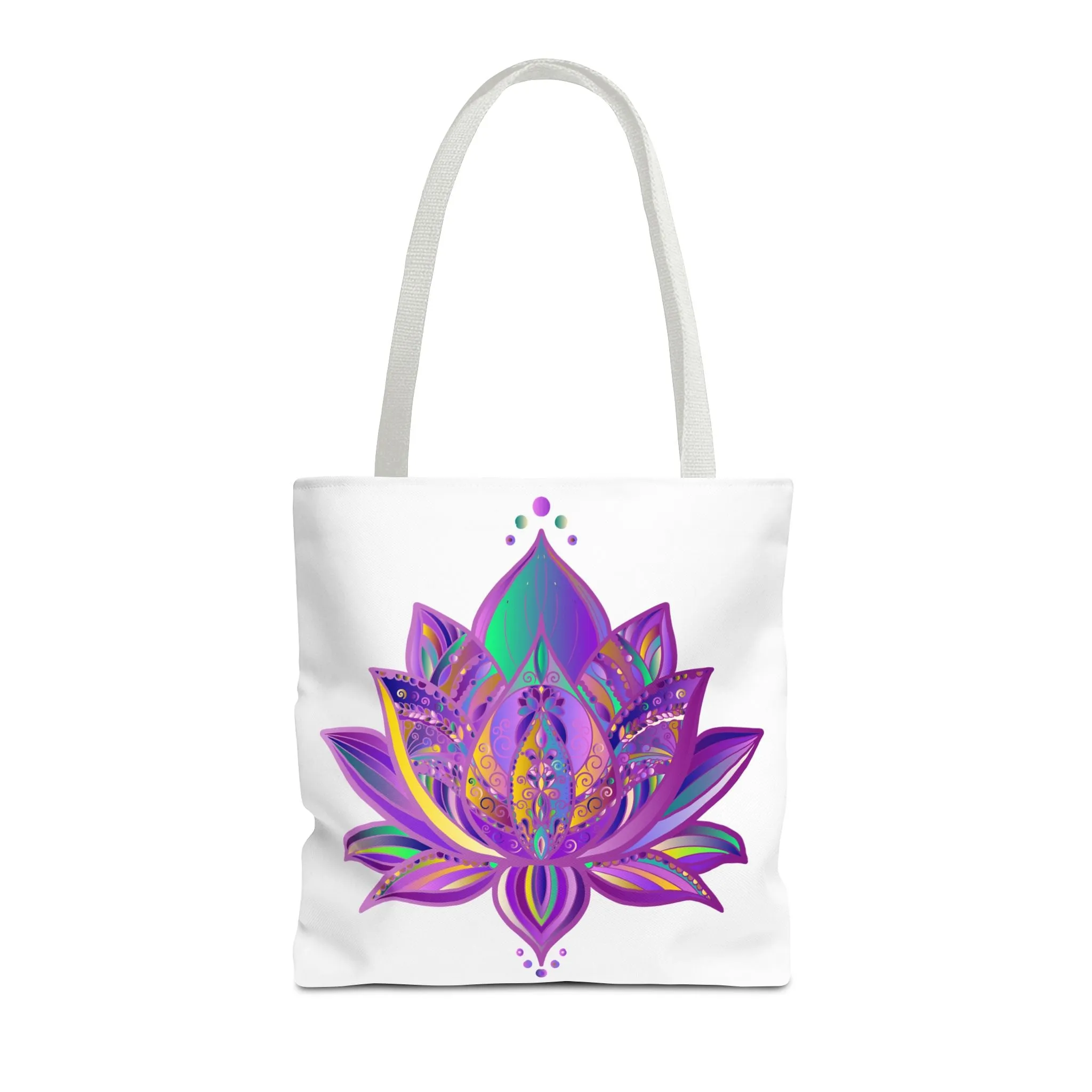 Mandala Lotus Tote Bag