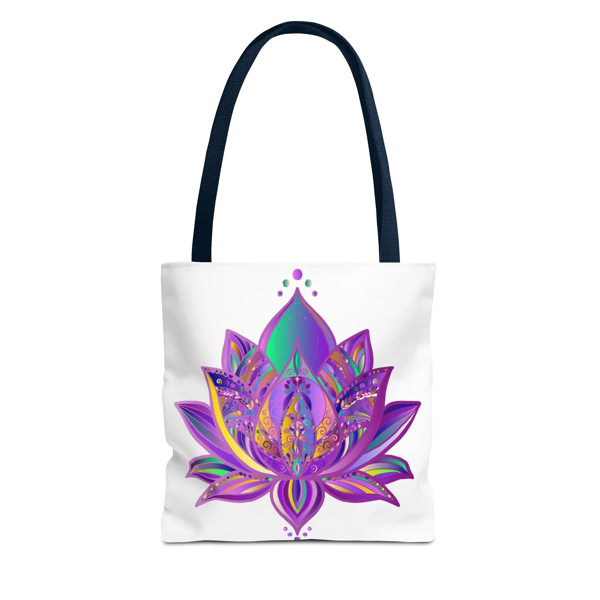 Mandala Lotus Tote Bag