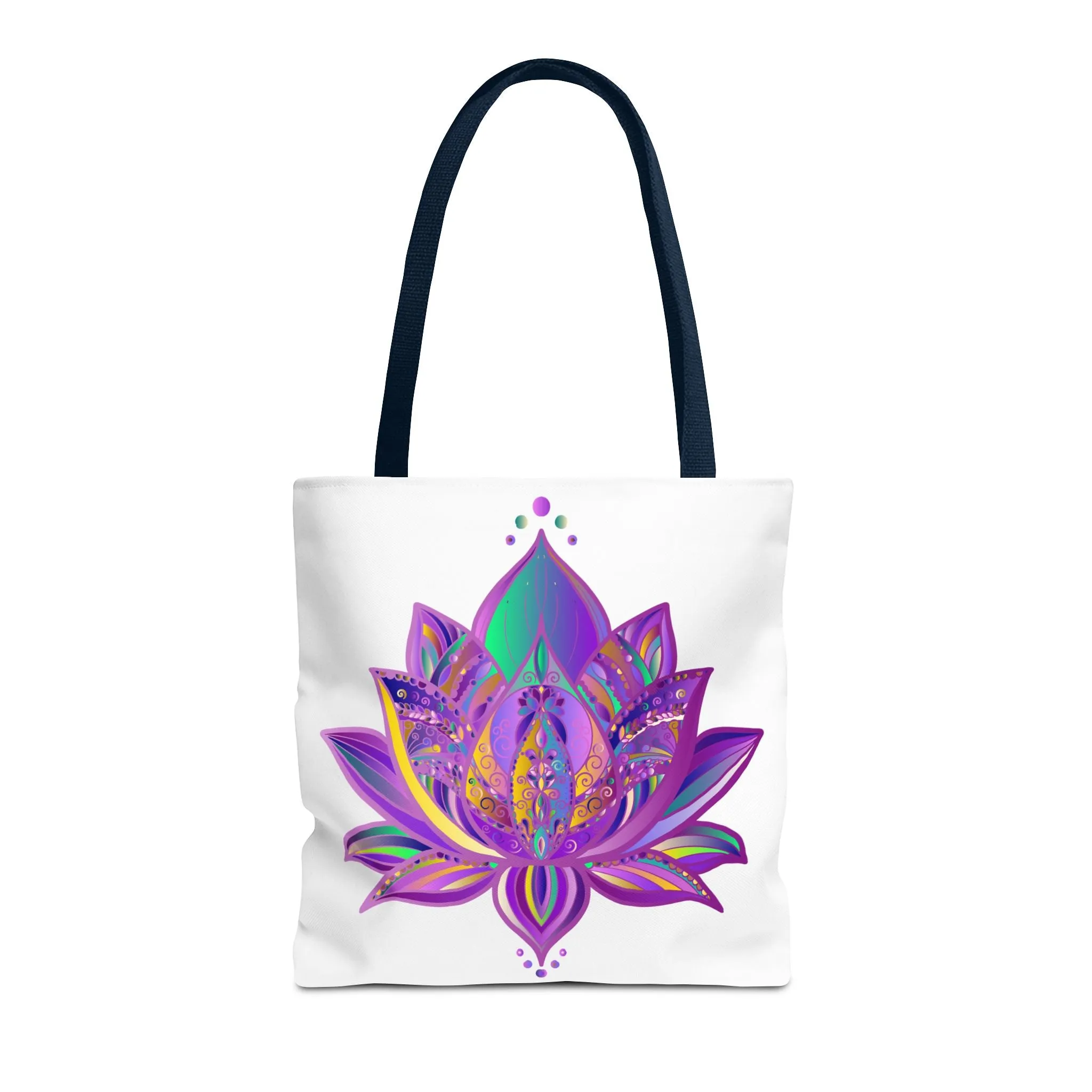 Mandala Lotus Tote Bag